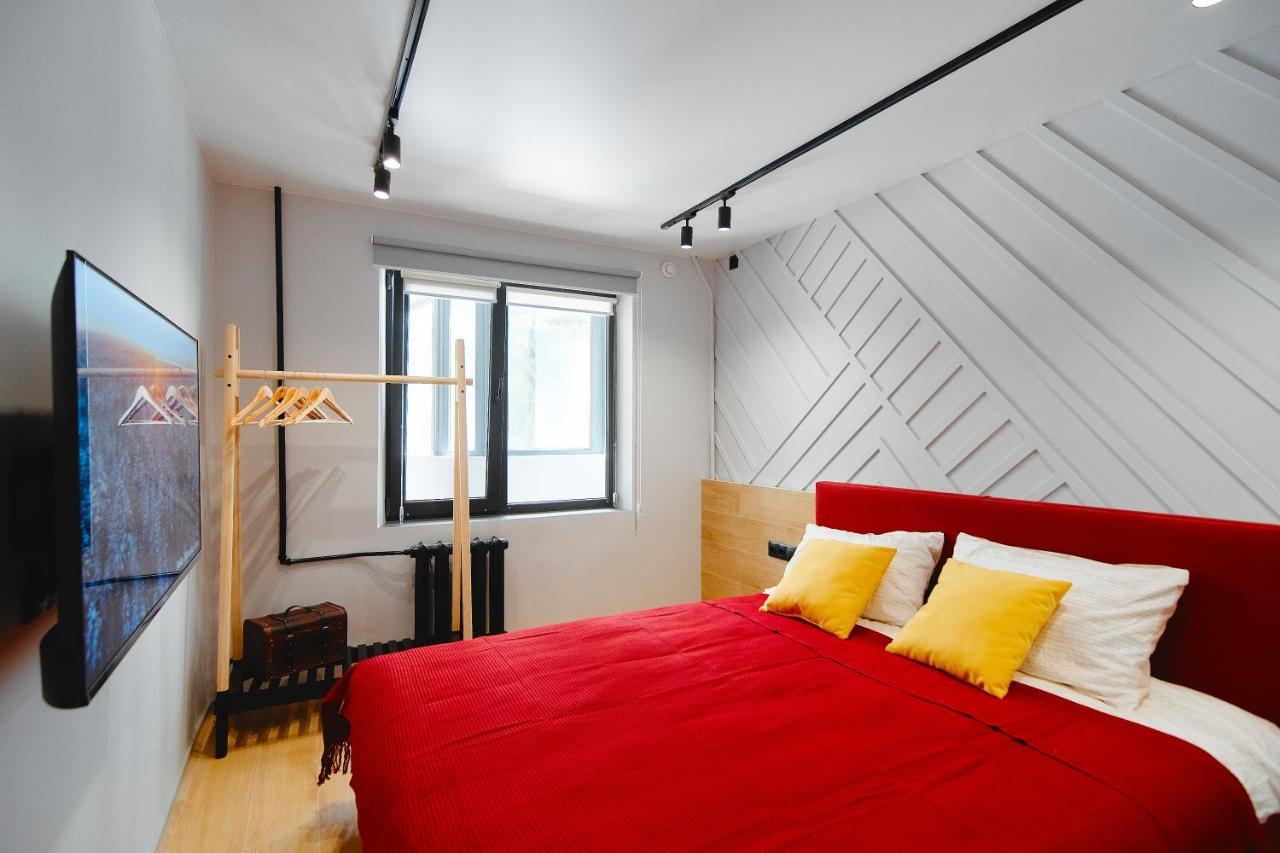 Unique Wine Apartments, City Center, Smart Lock 24/7 Chisináu Exterior foto